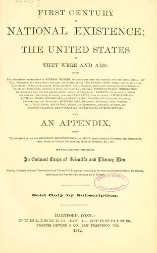 First century of national existence