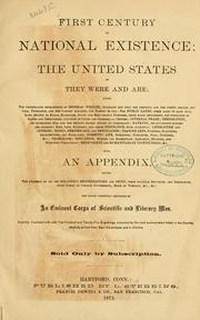 First century of national existence