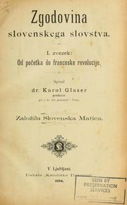 Zgodovina slovenskega slovstva