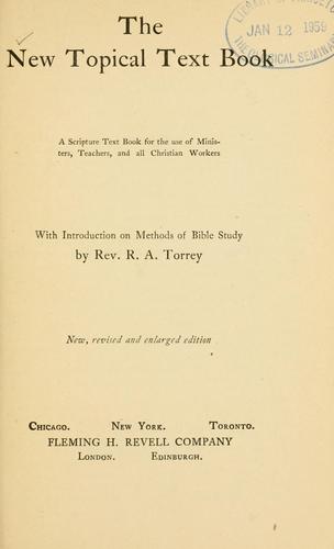 The new topical text book