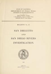 San Dieguito and San Diego Rivers investigation