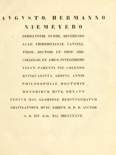 Thesaurus philologicus criticus linguae hebraeae et chaldaeae Veteris Testamenti