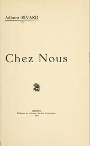 Chez nous