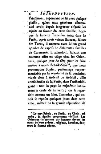 Anecdotes orientales, première partie
