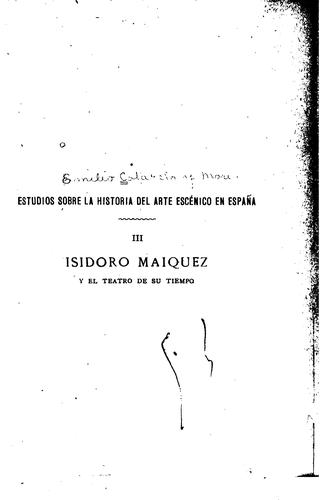 Isidoro Maiquez y el teatro de su tiempo