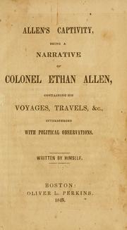 Allen's captivity