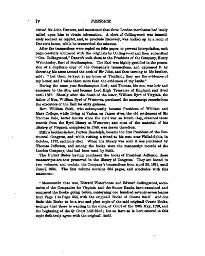 History of the Virginia Company of London: With Letters to and from the First Colony, Never ..