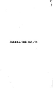 Bertha the Beauty: A Story of the Southern Revolution