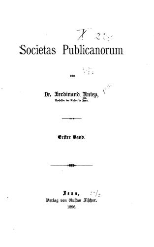 Societas publicanorum
