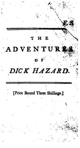 The adventures of Dick Hazard