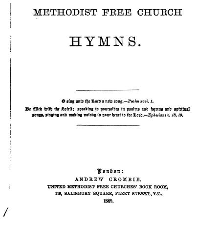 Methodist Free Church Hymns