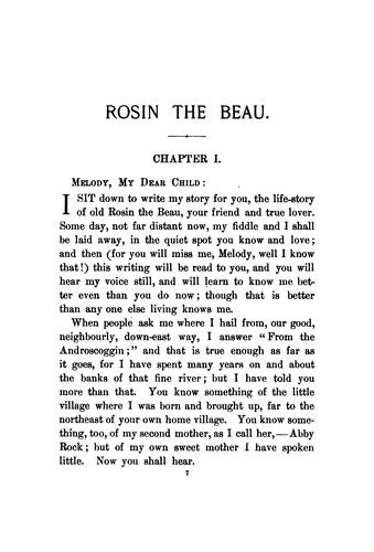 Rosin the beau