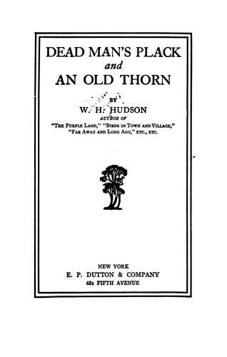 Dead man's Plack and an old thorn