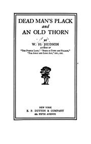 Dead man's Plack and an old thorn