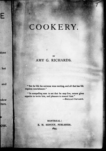 Cookery