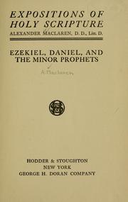 Ezekiel, Daniel, and the minor prophets