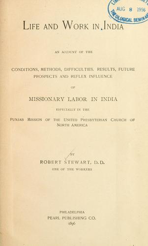 Life and work in India