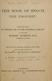 The book of Enoch the prophet