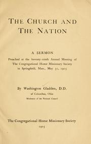 The Church and the nation