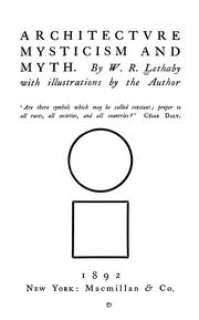 Architecture, mysticism and myth