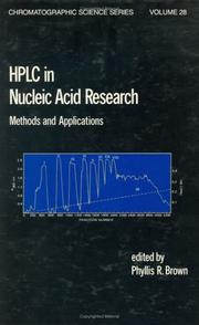 HPLC in nucleic acid research