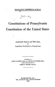 Constitutions of Pennsylvania