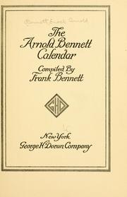 The Arnold Bennett calendar