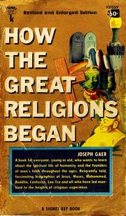 How the great religions began