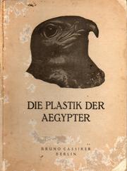 Die Plastik der Ägypter