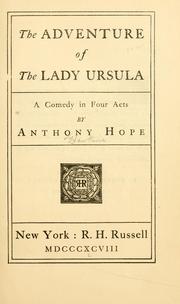 The adventure of the Lady Ursula