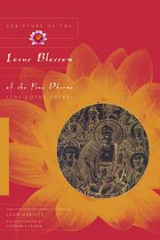 Scripture of the Lotus blossom of the fine dharma (the Lotus sutra)