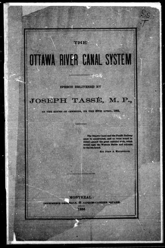 The Ottawa River canal system