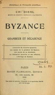Byzance, grandeur et décadence