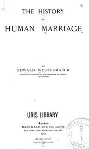 The history of human marriage