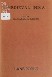 Medieval India from contemporary sources