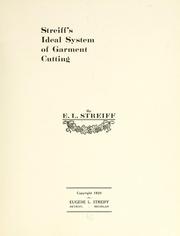 Streiff's ideal system of garment cutting