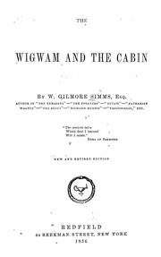 The wigwam and the cabin