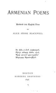 Armenian poems