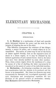 Elementary mechanism
