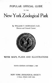 Popular official guide to the New York Zoological Park