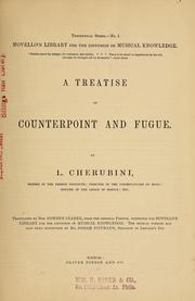 Cours de contrepoint et de fugue