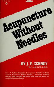 Acupuncture without needles
