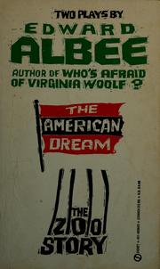 The American dream, and The zoo story