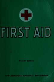 American Red Cross first aid textbook