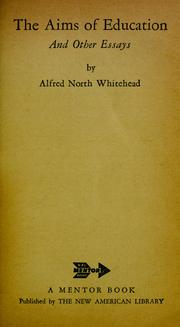 The aims of education, and other essays