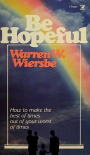 Be hopeful