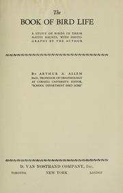The book of bird life