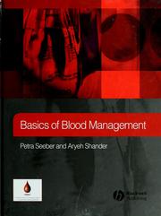 Basics of blood management