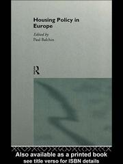 Housing Policy in Europe