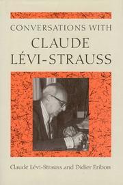 Entretiens avec Claude Lévi-Strauss
